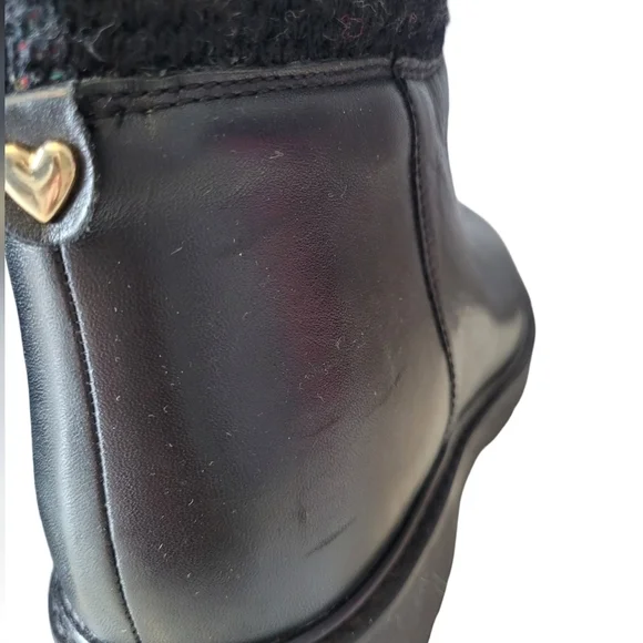 Twin Set Jacquard Knit Floral Boots, VGUC, Size 39.5 - Picture 11 of 16